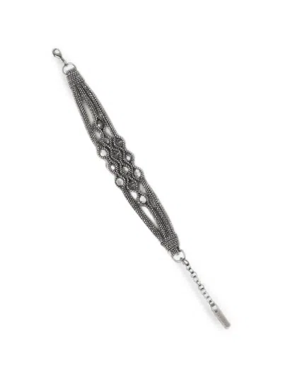 Peserico Multi-strand Bracelet In Silver