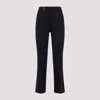 Peserico Ottoman Flared Pants In Navy Blue
