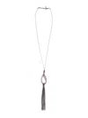 Peserico Necklace In Metallic