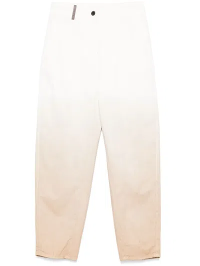 Peserico Needlecord Trousers In Neutrals