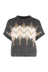 Peserico Norwegian Sweater In Alpaca Blend