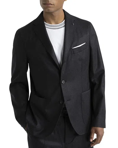 Peserico Notch Lapel Blazer In Graphite