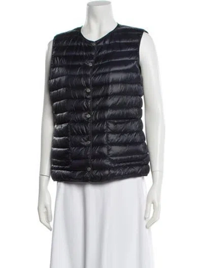 Pre-owned Peserico Nylon Vest In Blue