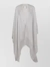 Peserico Fringed White Kimono Scarf With Lurex Detailing