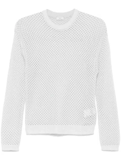 PESERICO OPEN-KNIT SWEATER