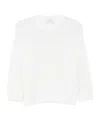 Peserico Open-knit Sweater In White
