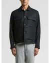 Peserico Pocket Button Jacket In Black
