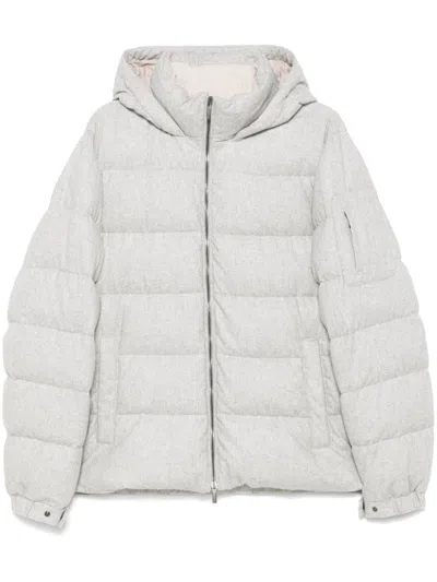 Peserico Padded Jacket In White