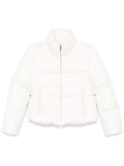 Peserico Padded Jacket In Beige