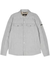 Peserico Padded Shirt Jacket In White