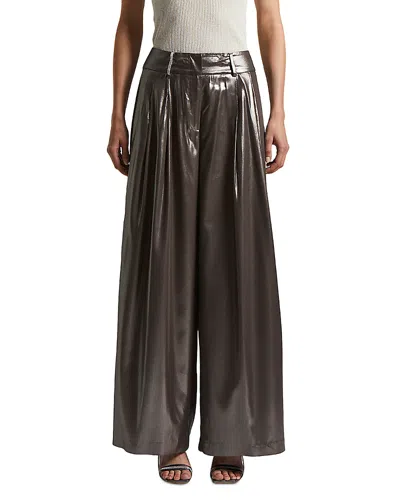 Peserico Palazzo Pants In Ebony