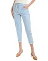 Peserico Pinstriped Linen Straight Trousers In Blue
