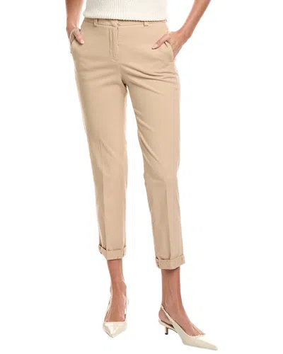 Peserico Pant In Brown