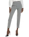 Peserico Pant. A Sigaretta In Fresco Di Lana Trousers In Grey