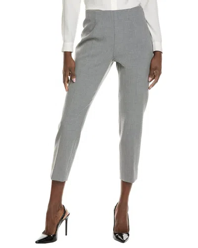 Peserico Pant. A Sigaretta In Fresco Di Lana Trousers In Grey