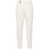 Peserico Straight-leg Trousers In Multicolor