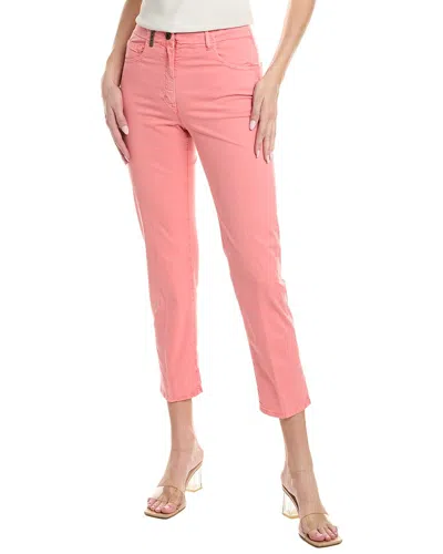 Peserico Pant In Pink