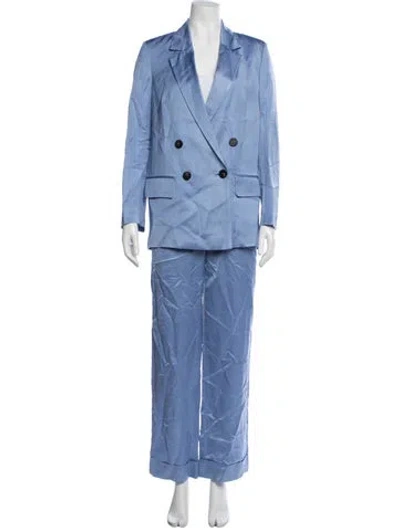 Pre-owned Peserico Pant Set In Blue