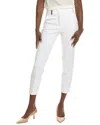 Peserico Solid Pant In White