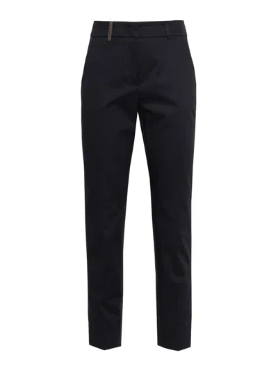Peserico Pantalón Casual - Azul In Blue