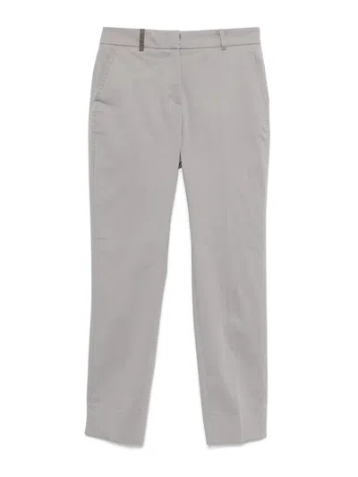 Peserico Pantalón Casual - Gris
