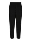 Peserico Elastic Waist Leggings In Black
