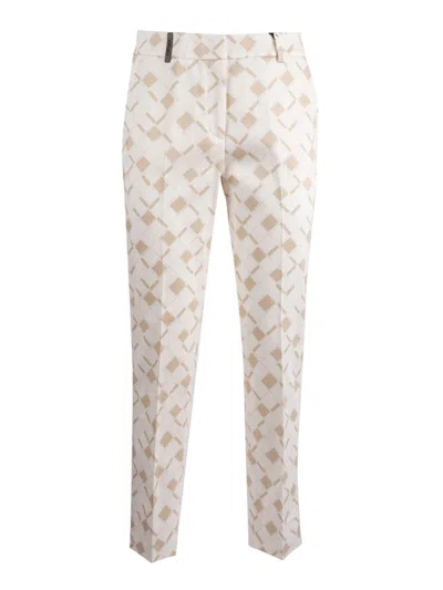 Peserico Pants In White