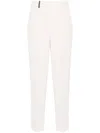 Peserico Straight-leg Trousers In Beige