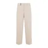 Peserico Straight-leg Pants In Beige