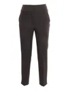 Peserico Slim-fit Pants In Black