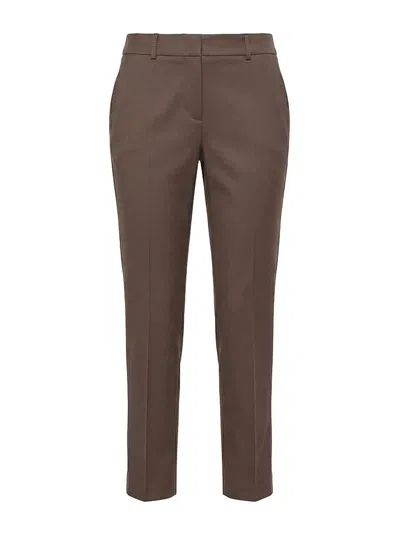 Peserico Pants In Brown