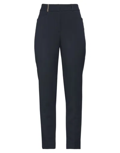 Peserico Pants In Midnight Blue