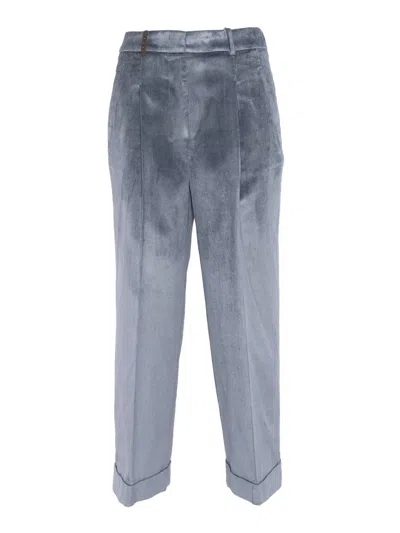 Peserico Trousers In Multicolor
