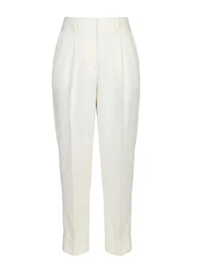 Peserico Pants In White