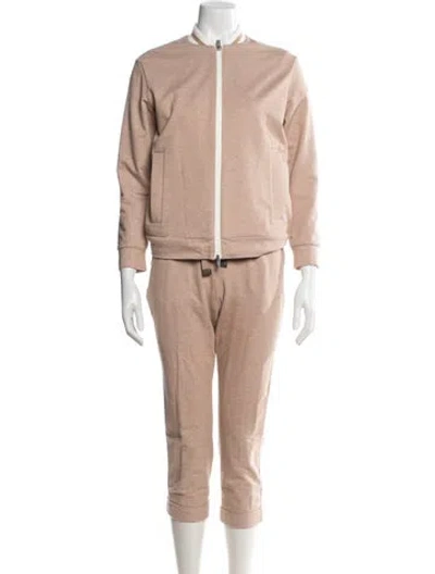 Pre-owned Peserico Pantsuit In Neutral