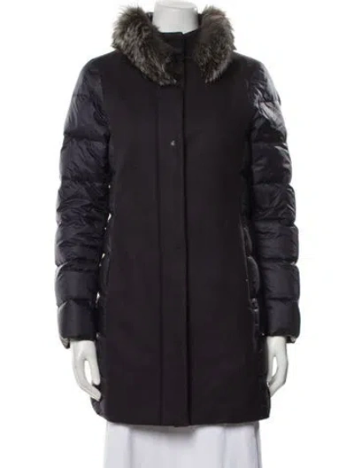 Pre-owned Peserico Parka In Blue