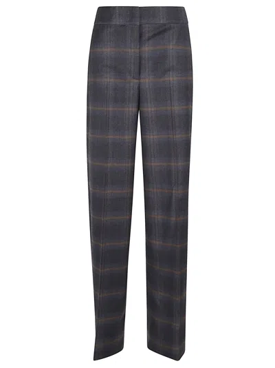 PESERICO PATTERNED CASUAL PANTS