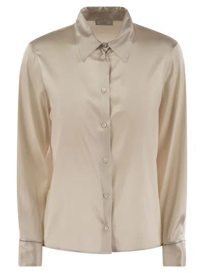 PESERICO PESERICO SILK CREPE SHIRT