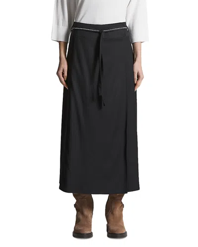 Peserico Perserico Belted Skirt In Black