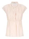 Peserico Pink Cotton Blouse
