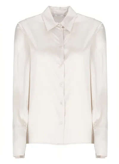 PESERICO PINK SILK SHIRT