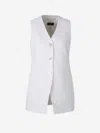 Peserico Plain Buttoned Vest