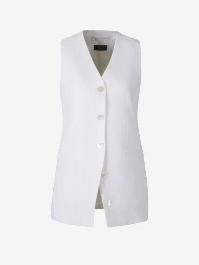 Peserico Plain Buttoned Vest