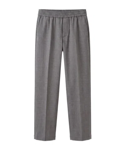 Peserico Pleated Casual Trousers In Gray