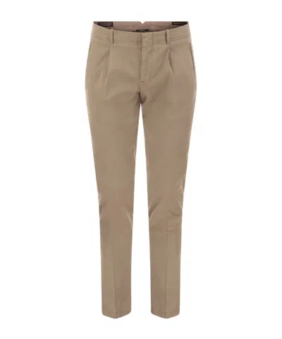PESERICO PLEATED DETAIL TRACK PANTS