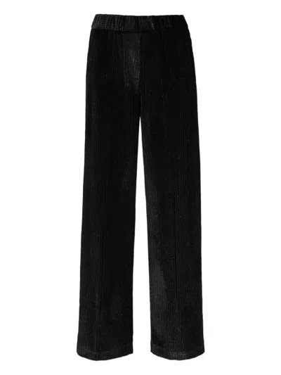 PESERICO PLEATED FLARED TROUSERS
