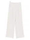 Peserico Pleated-front Trousers In Pink