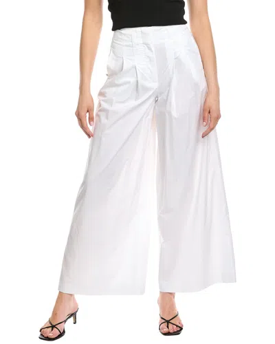 Peserico Pleated Pant In White