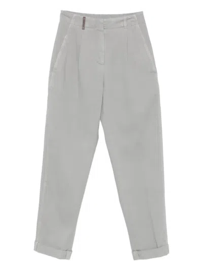 PESERICO PLEATED-POCKET TROUSERS