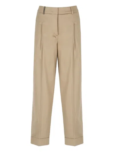 PESERICO PLEATED TROUSERS